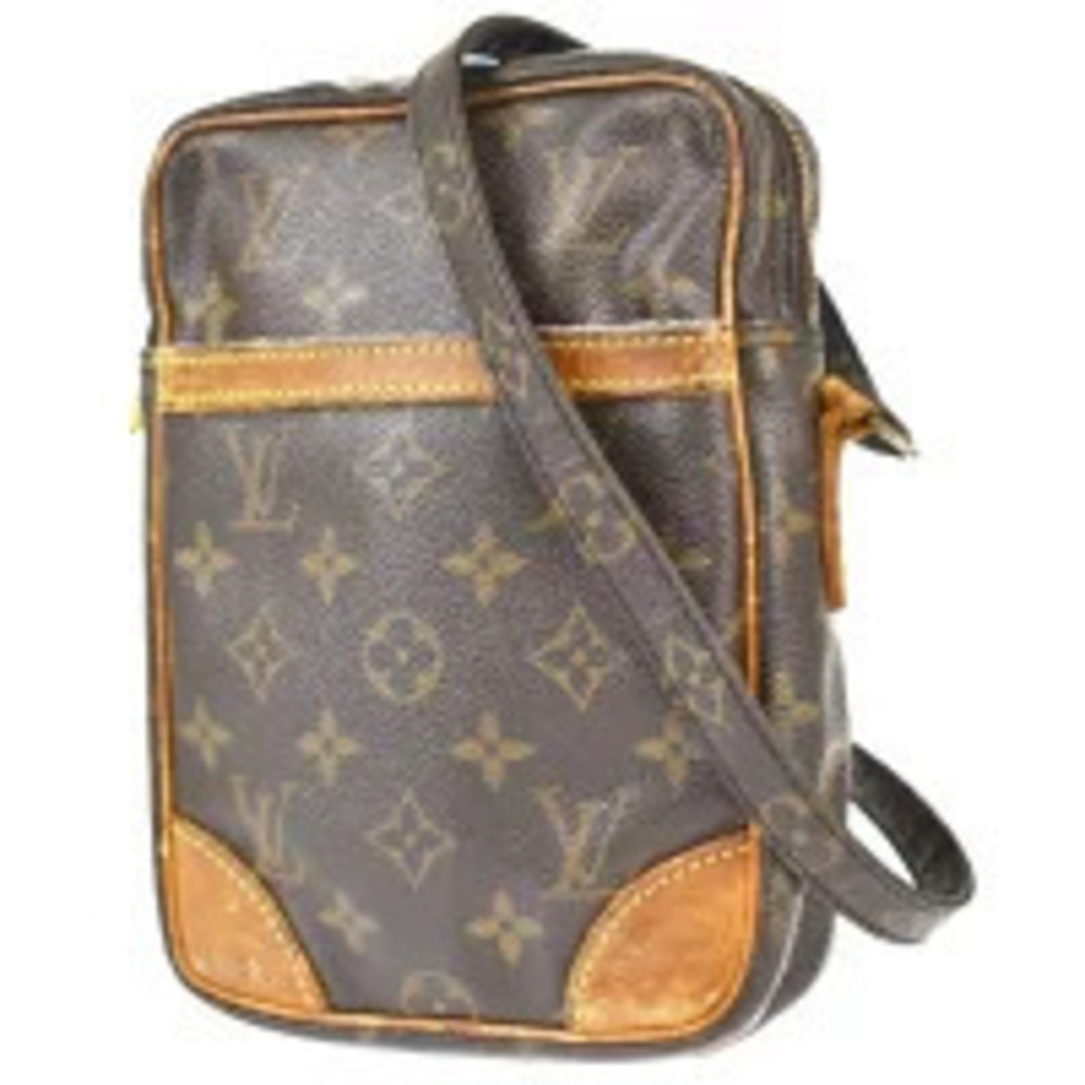 Louis Vuitton Danube Shoulder Bag Monogram Leather